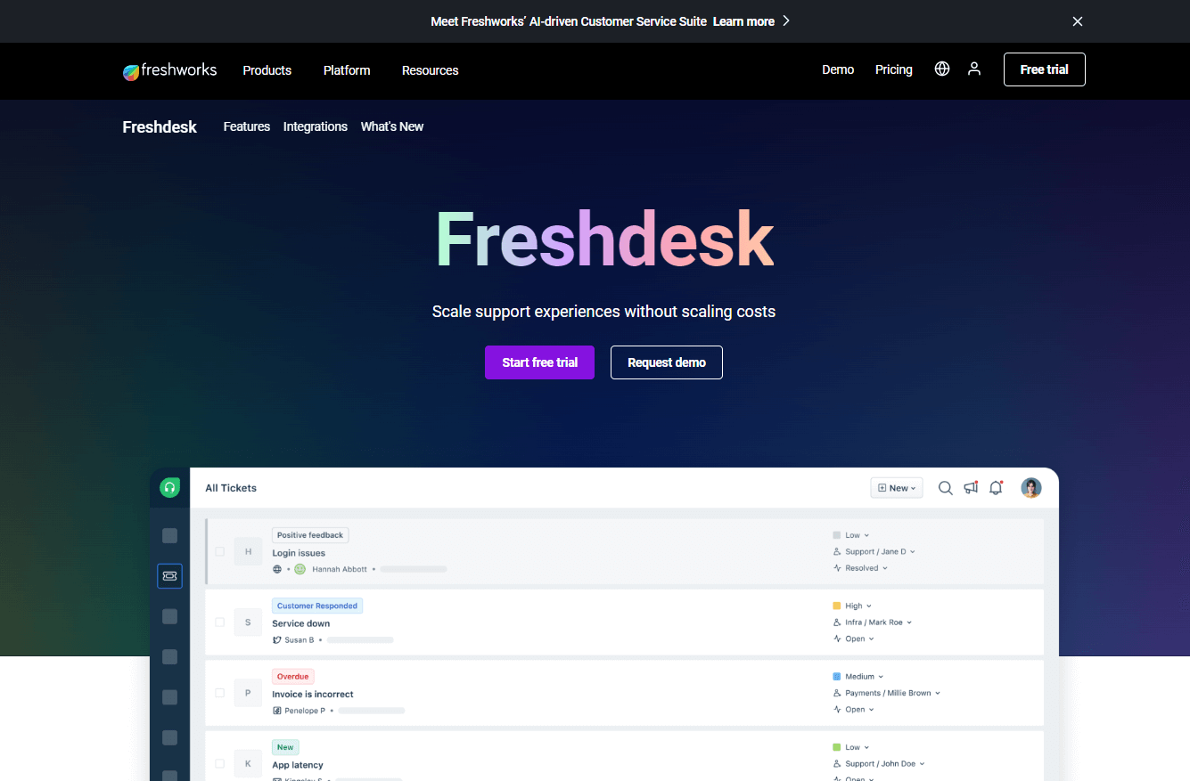 Freshdesk