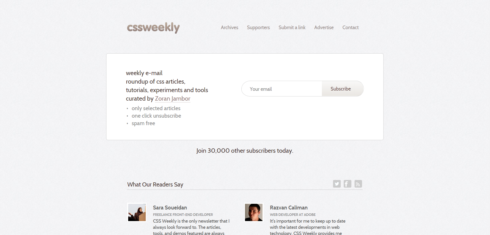 CSS Weekly