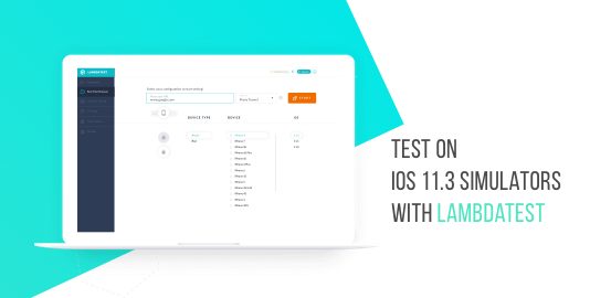 Test On iOS 11.3 Simulators With LambdaTest