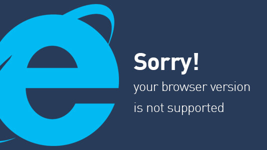 IE unsupported browsers