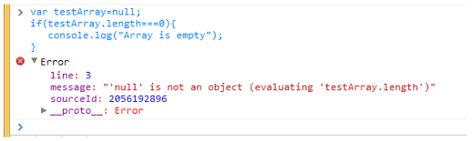 Null Object Error in Safari