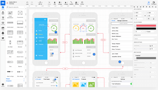 Moqups Website Mockup tool