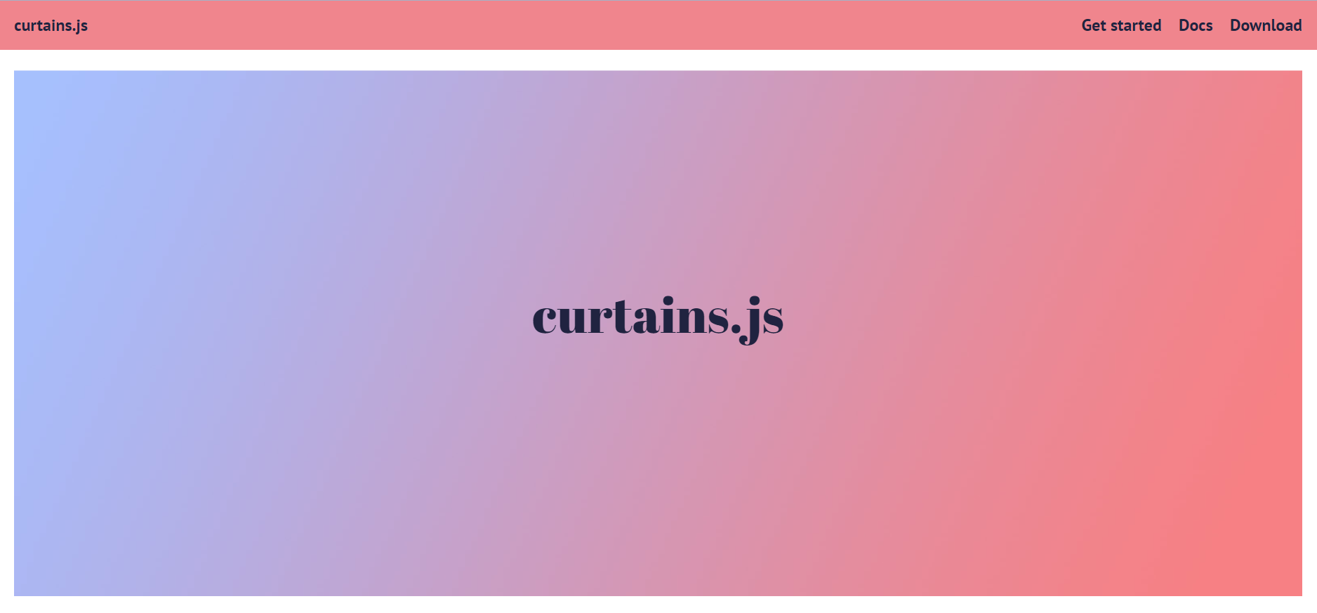 Curtains-js