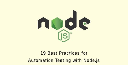 Automation testing With Node.js