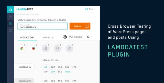 Cross Browser Testing of WordPress Pages and Posts Using LambdaTest Plugin