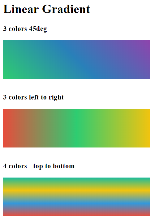 Trække på foretrækkes miles Complete Guide To Cross Browser Compatible CSS Gradients