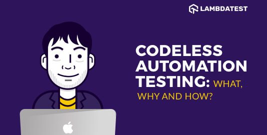 Codeless Automation Testing