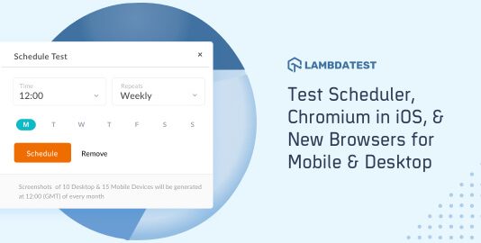 Test Scheduler, Chromium in iOS
