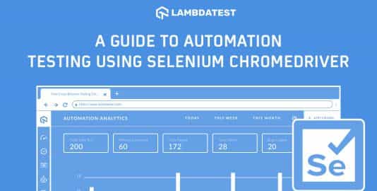 Automation Testing Using Selenium ChromeDriver