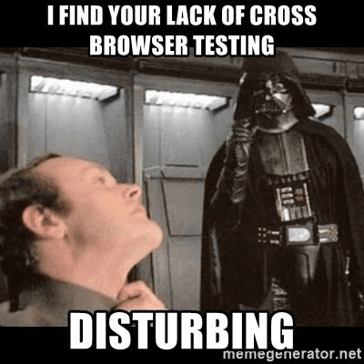 cross browser testing