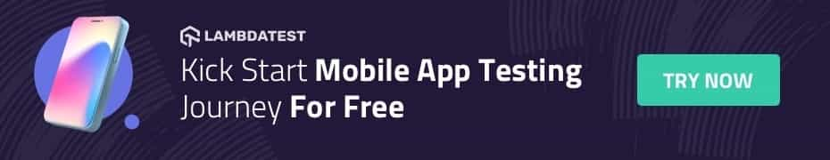 MobileAppTesting