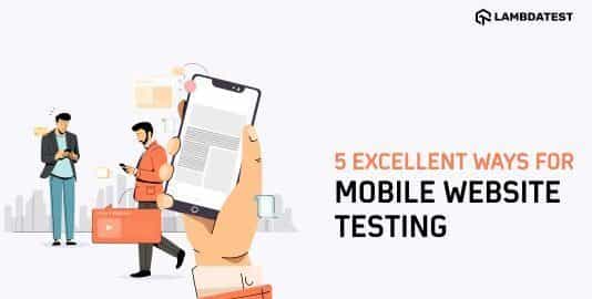 Mobile Website Testing