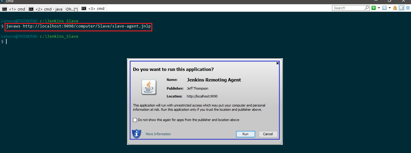 Jenkins Remoting Agent