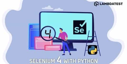 selenium 4 with python