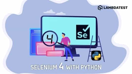 selenium 4 with python