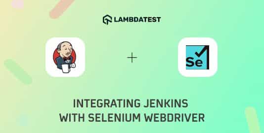 Jenkins integration with Selenium