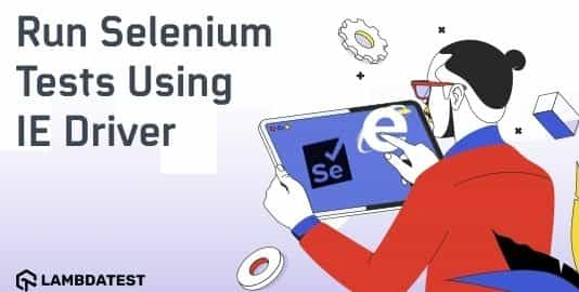 run selenium test using IE driver