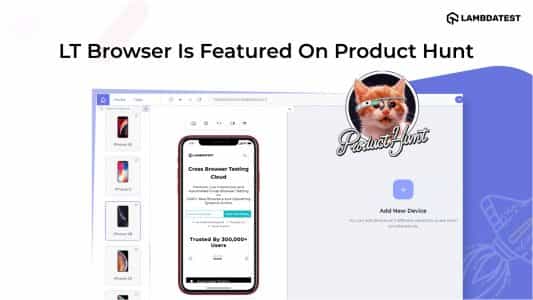 LT Browser on ProductHunt