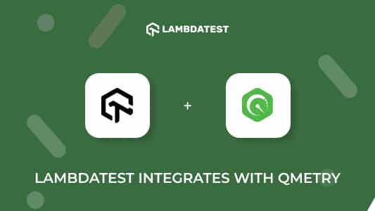 lambdatest integrates with Qmetry