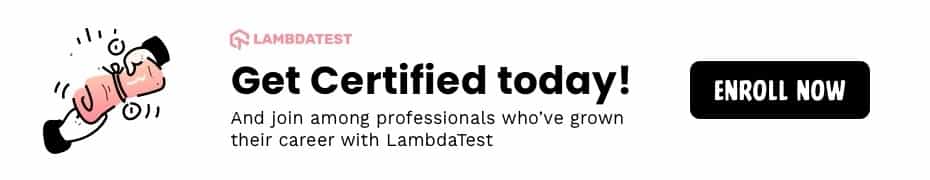 LambdaTest-Certifications