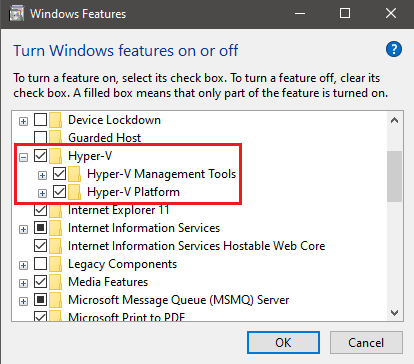 Windows Feature