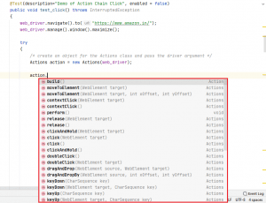 How to perform Mouse Actions in Selenium WebDriver | LambdaTest