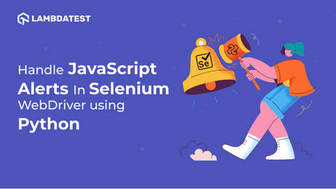 JavaScript Alert in Selenium WebDriver