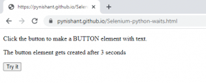 Use Selenium wait for page to load with Python [Tutorial] | LambdaTest