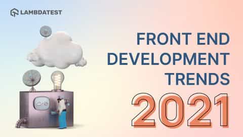 Front end development trends