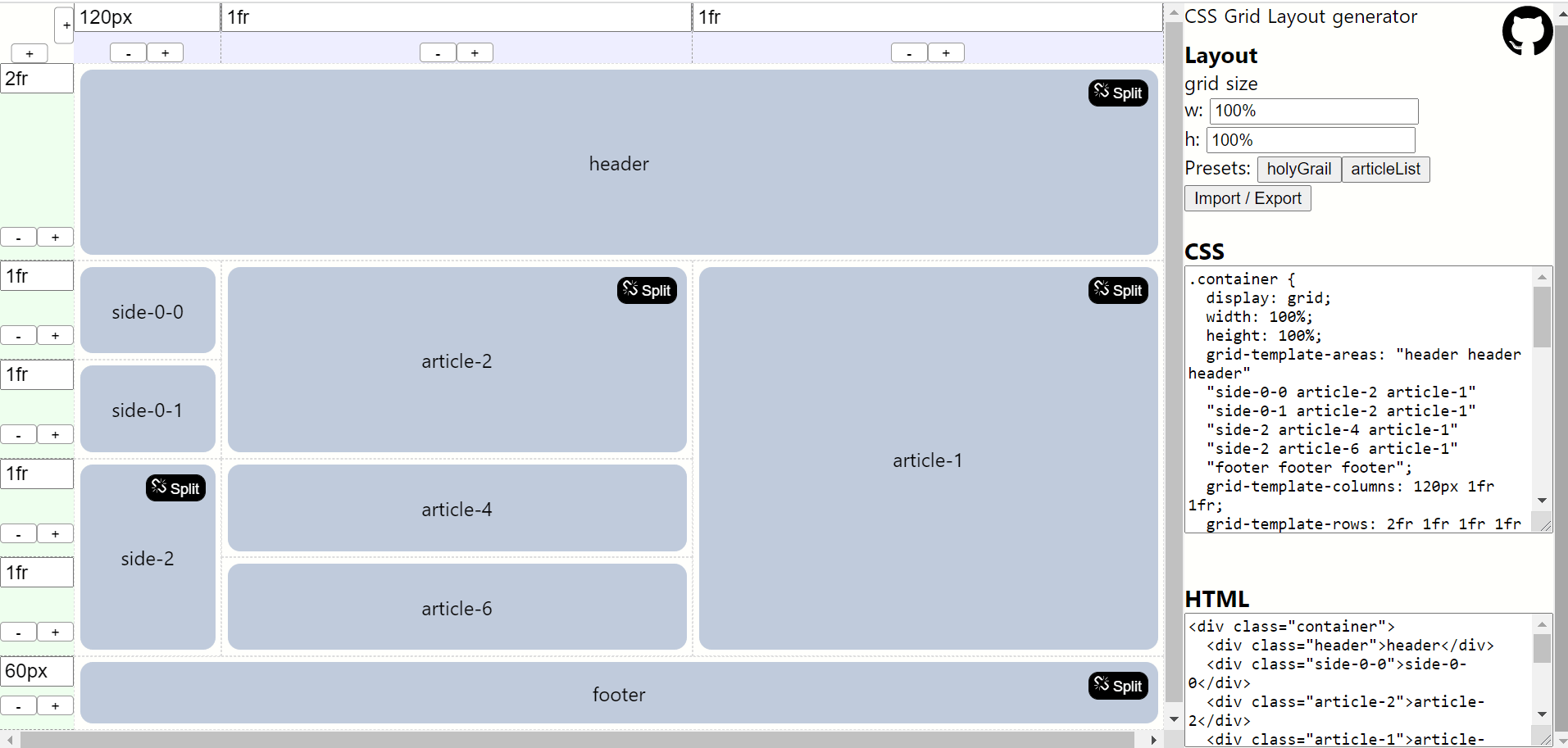 Best CSS Grid Layout Generators