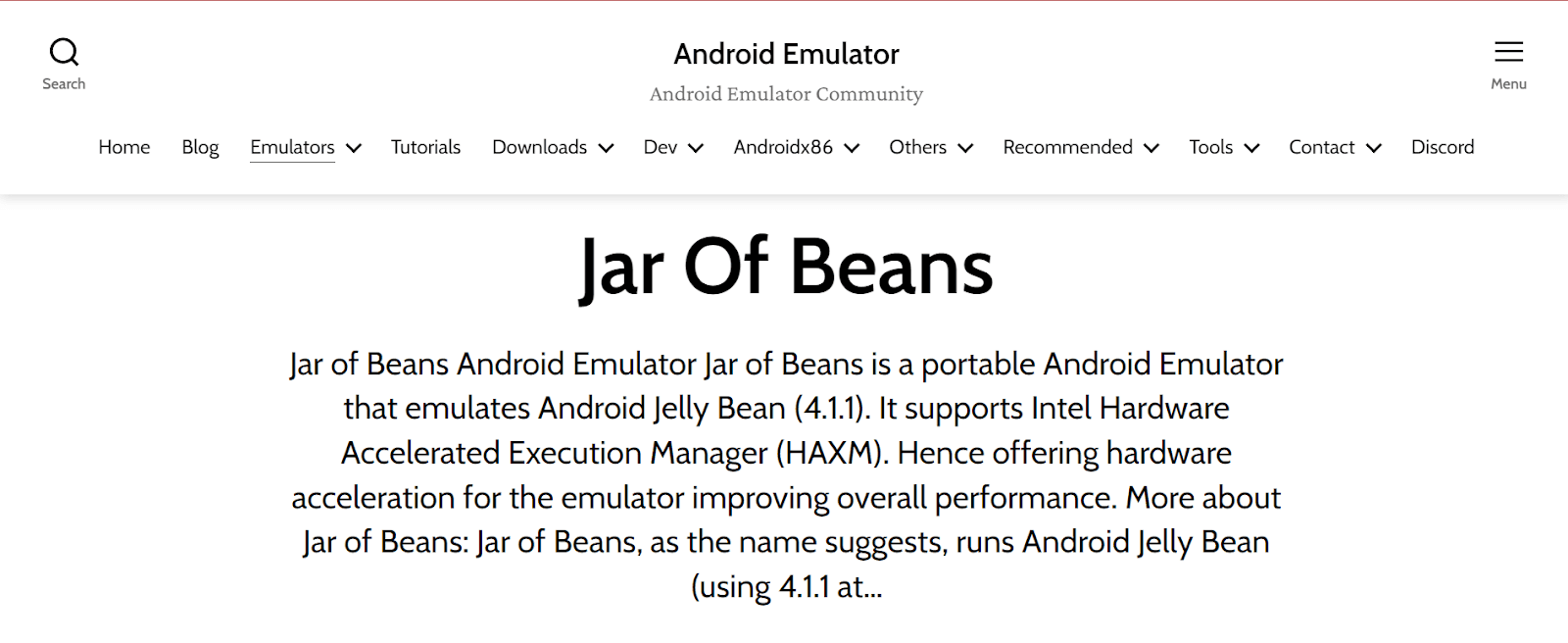 Jar of Beans 