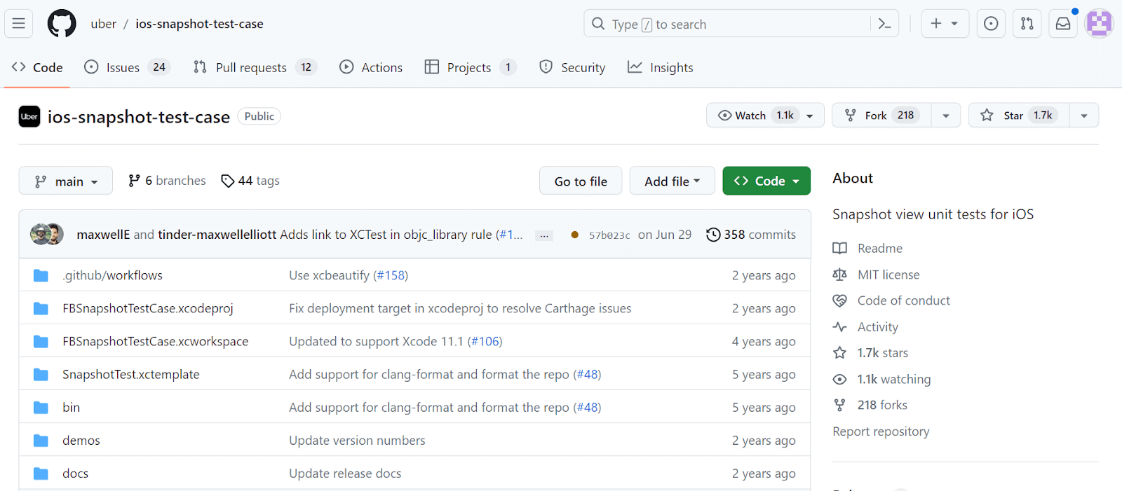 iOSSnapshotTestCase