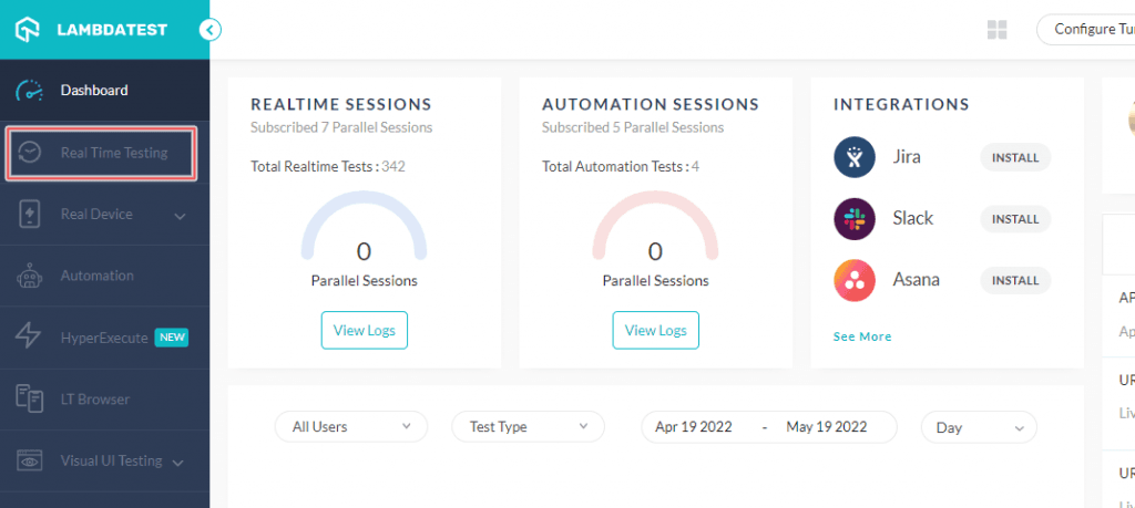Perform Live-Interactive ServiceNow Testing 