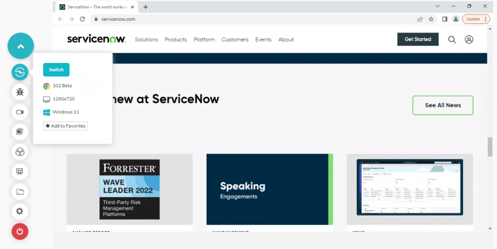 Testing for ServiceNow 