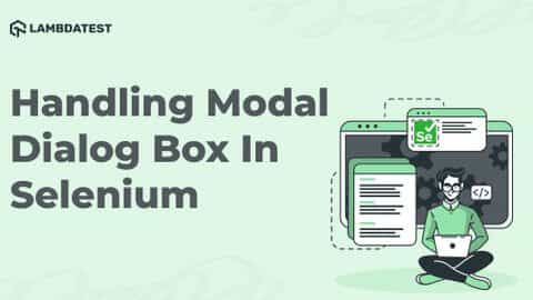 How To Handle Modal Dialog Box In Selenium WebDriver Java