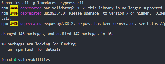 Run your Cypress test on LambdaTest 