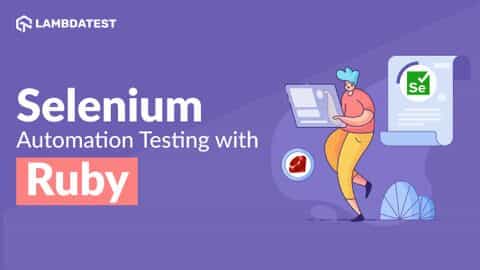 Selenium Automation Testing with Ruby