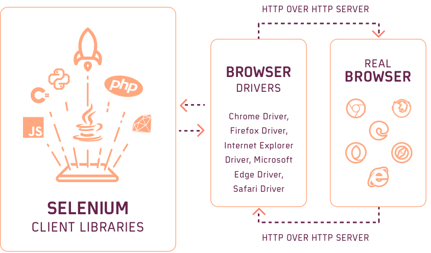 WebDriver and Web Browser