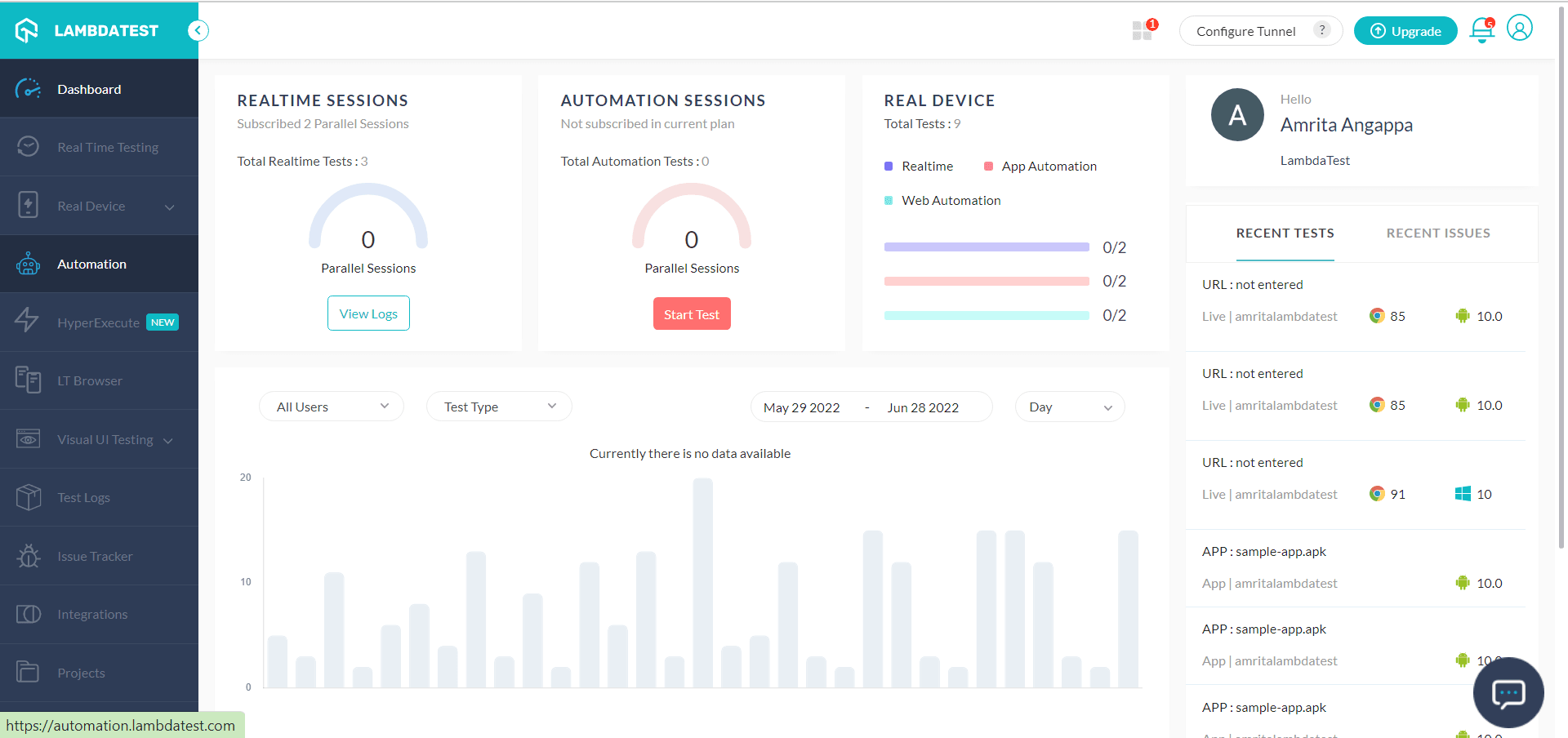 Automation option