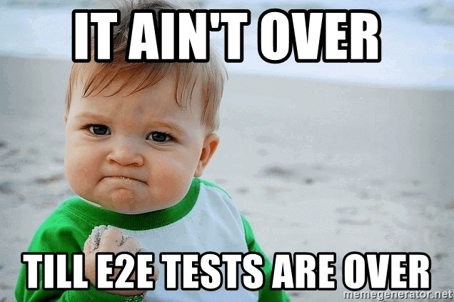 meme E2e testing 