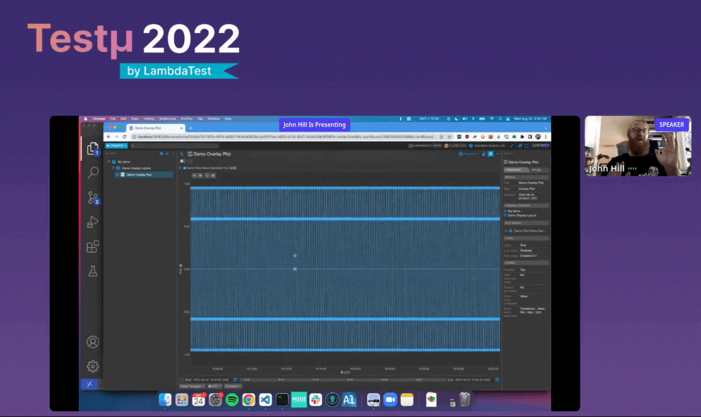 Open e2e Test Initiative with Open MCT: John Hill [Testμ 2022] | LambdaTest