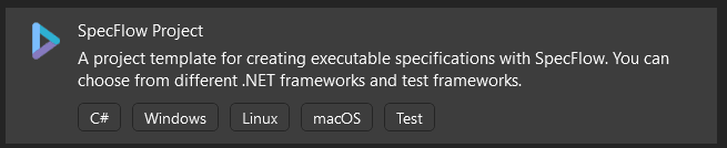 SpecFlow Project