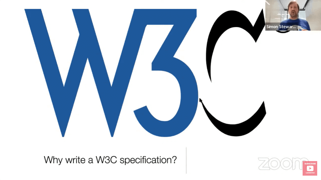 W3C spec