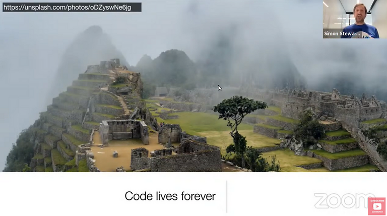 code lives forever