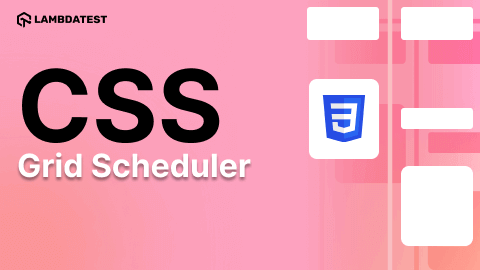 How To Use CSS Grid Scheduler [CSS Tutorial]