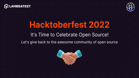 Celebrate Hacktoberfest 2022 with LambdaTest
