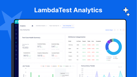 Introducing LambdaTest Analytics: Test Reporting Made Awesome