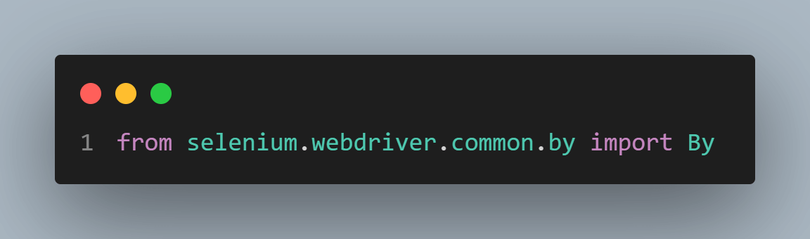 selenium webdriver