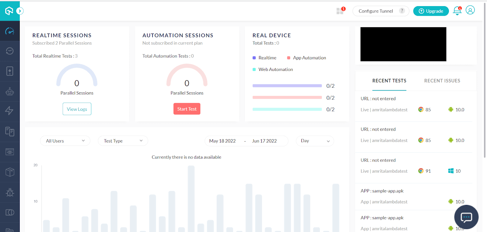 LambdaTest platform