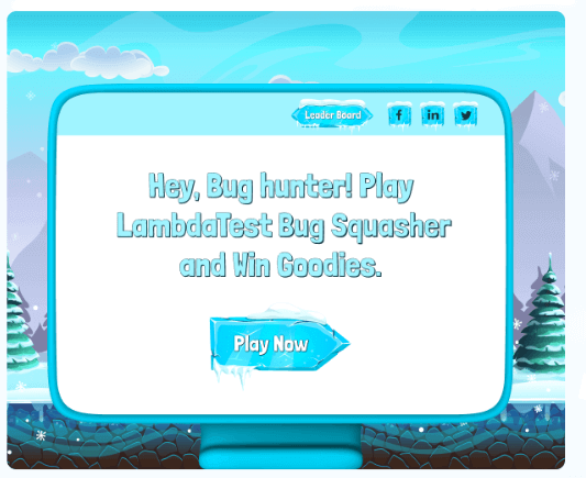 LambdaTest Bug Squasher Game
